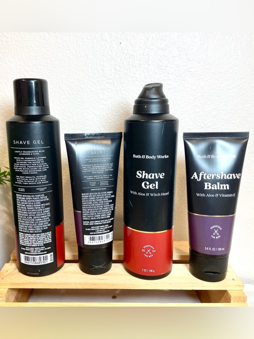 Bath & Body Works Shave Gel and Aftershave Balm Duo | Set of 2 Each | NIB - Picture 2 of 6